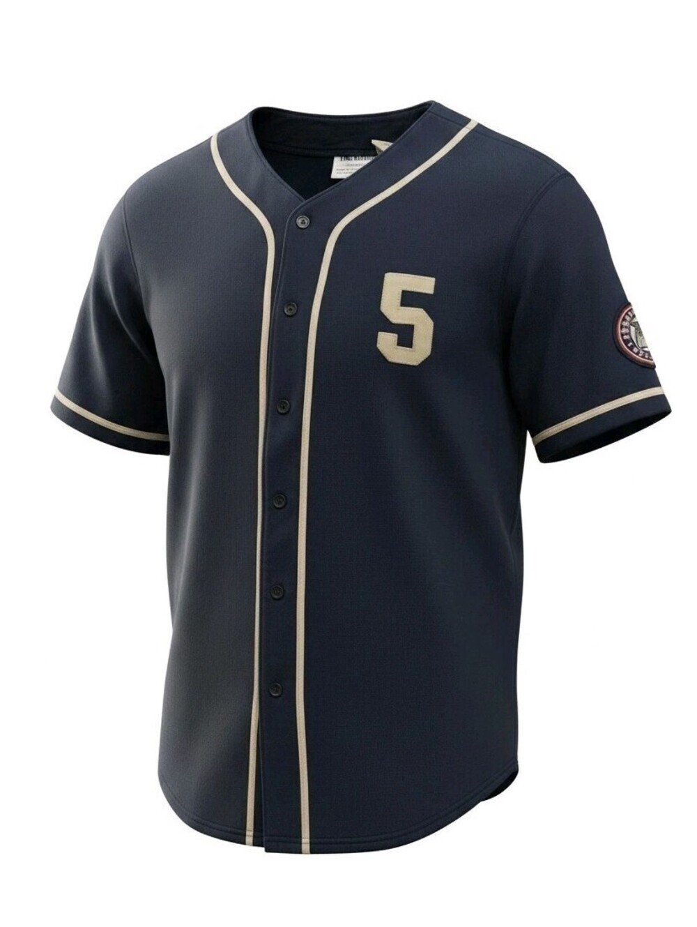 Vtg Aeropostale Bulldogs Baseball Jersey Sweatshirt Navy Mens L Y2K Prep
